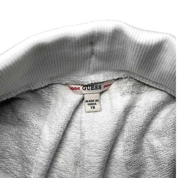 GUESS size 18 boys - drawstring graphic print sweat shorts - Picture 6 of 8